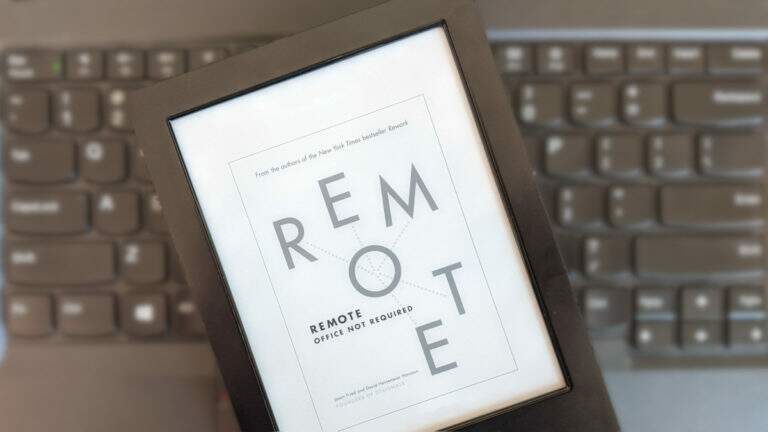 Relendo o livro ‘Remote – Office not Required’ nesta quarentena