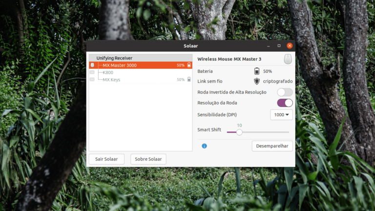 Como ajeitar o problema da sensibilidade da rolagem (scroll) do Logitech MX Master 3 no Ubuntu Linux