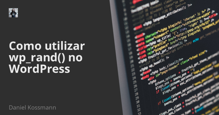 Como utilizar wp_rand() no WordPress