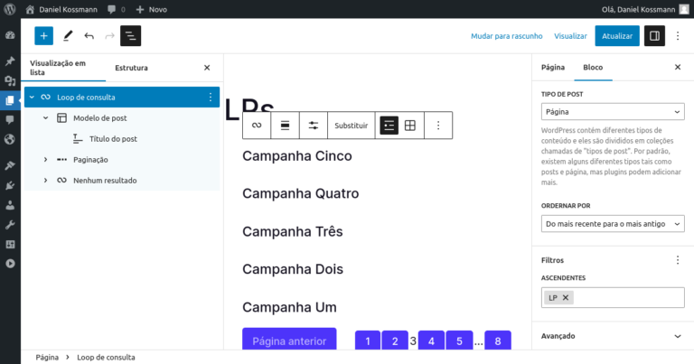 Como listar as páginas descendentes (filhas) de uma página no WordPress